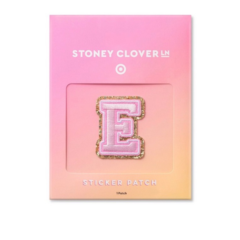 Stoney Clover Lane X Target "E" Letter Sticker Patch
